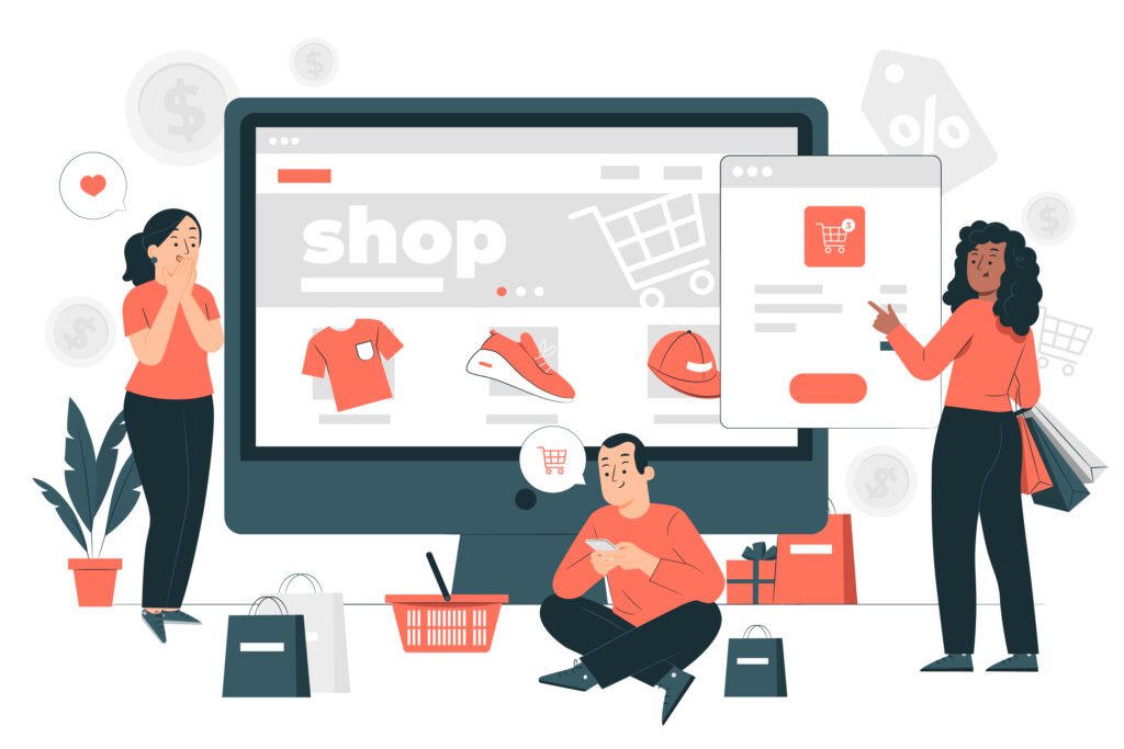 E-commerce industried managed by webster media.